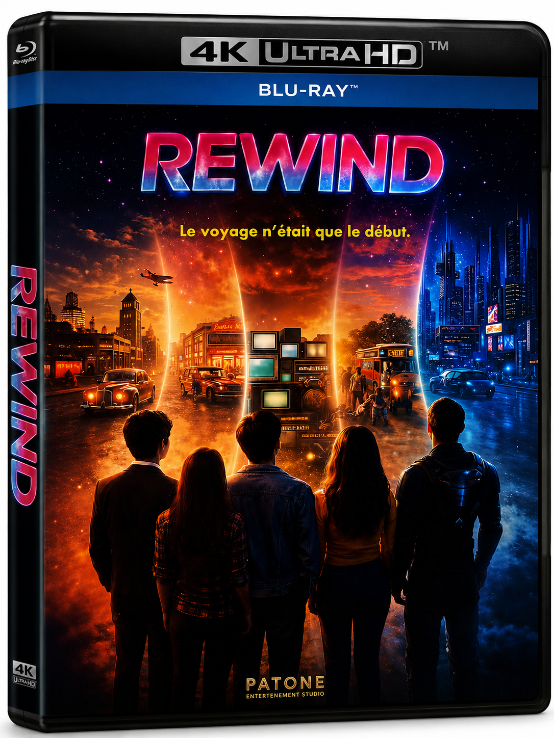 Boîtier Blu-ray 4K Ultra HD REWIND